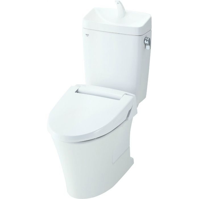 BC-ZA10S/BW1 + DT-ZA180E/BW1 アメージュZ便器（フチレス） ECO5 ハイパーキラミック床排水 一般地用 手洗付 便座なし ピュアホワイト