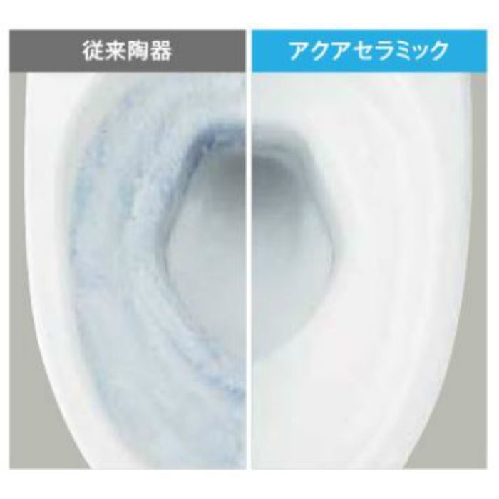 YBC-ZA10AH(200)/BN8 + YDT-ZA180AH/BN8 アメージュZ便器 ECO5 アクアセラミック床排水 一般地用 手洗付 便座なし オフホワイト