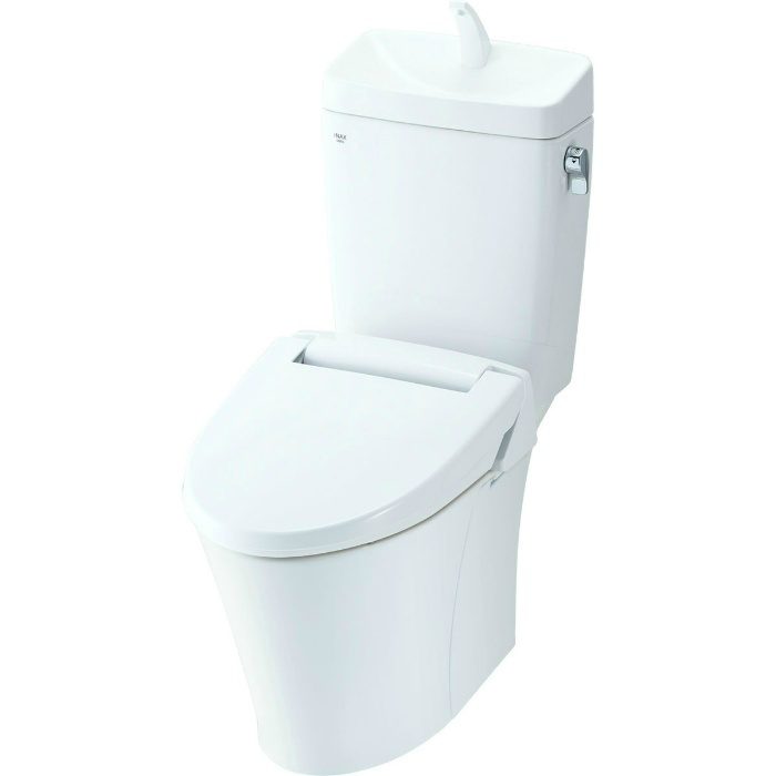 YBC-ZA10PM/LR8 + YDT-ZA180PMN/LR8 アメージュZ便器（フチレス） ECO6 アクアセラミック床上排水 155タイプ 寒冷地用 手洗付 便座なし ピンク