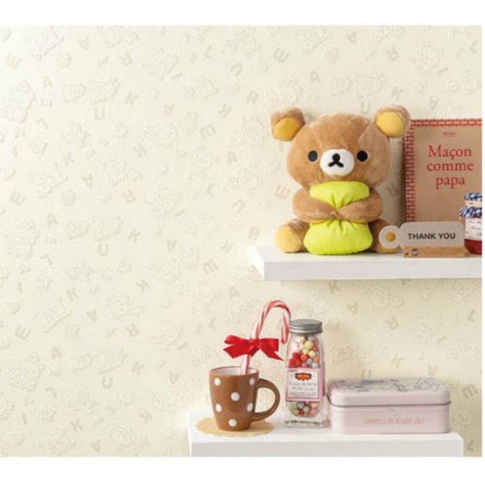 Ba5552 ビッグエース キャラクター壁紙 Rilakkuma アウンワークス通販