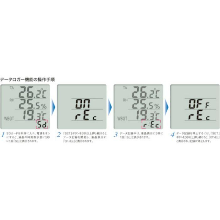 AD5689 A＆D 熱中症指数モニター みはりん坊ミニ