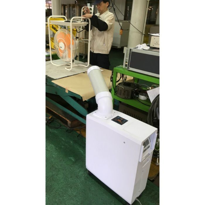 SS-16MZB-1 スイデン スポットエアコン ポータブルタイプ 1口 黒