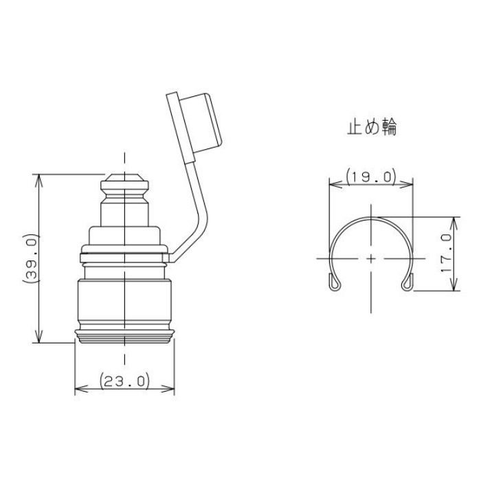 入荷待ち】587-005 機器用スリムプラグ カクダイ【アウンワークス通販】