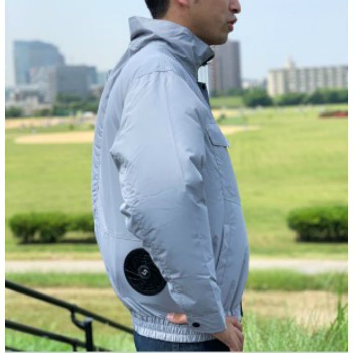 88100 SK型ワークブルゾン Sサイズ シルバーグレー ウェアのみ