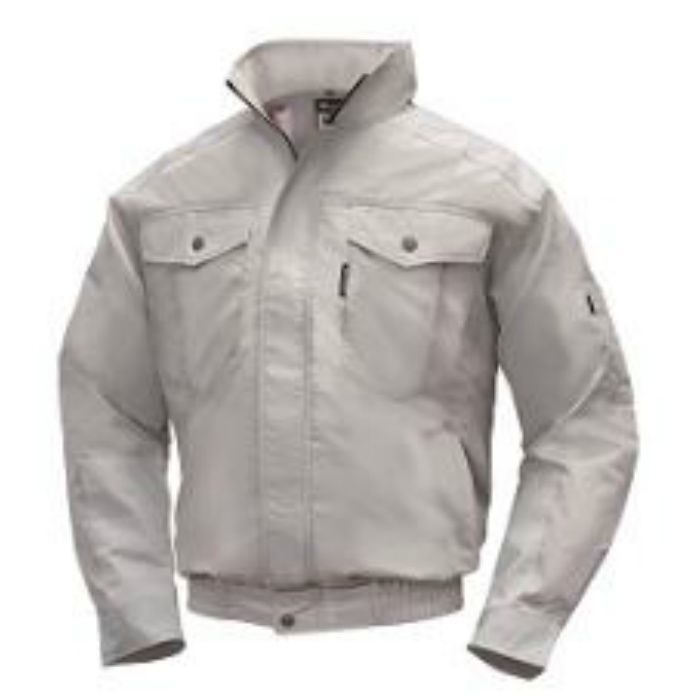 NA-1111 NクールⓇウェア 胸ポケット スーパーチタン加工 タチエリ 服単品 シルバー 4L