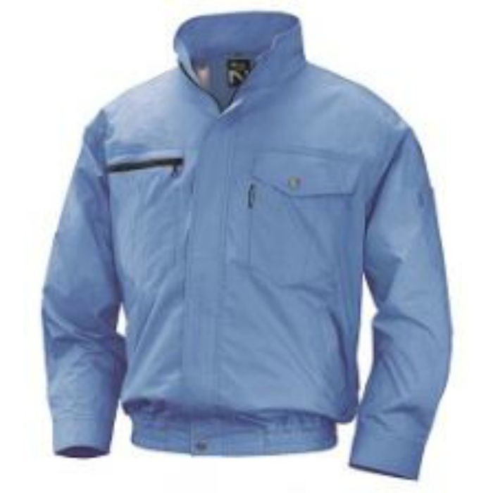 NA-2011 NクールⓇウェア 綿100％薄手 タチエリ 服単品 ライトブルー L
