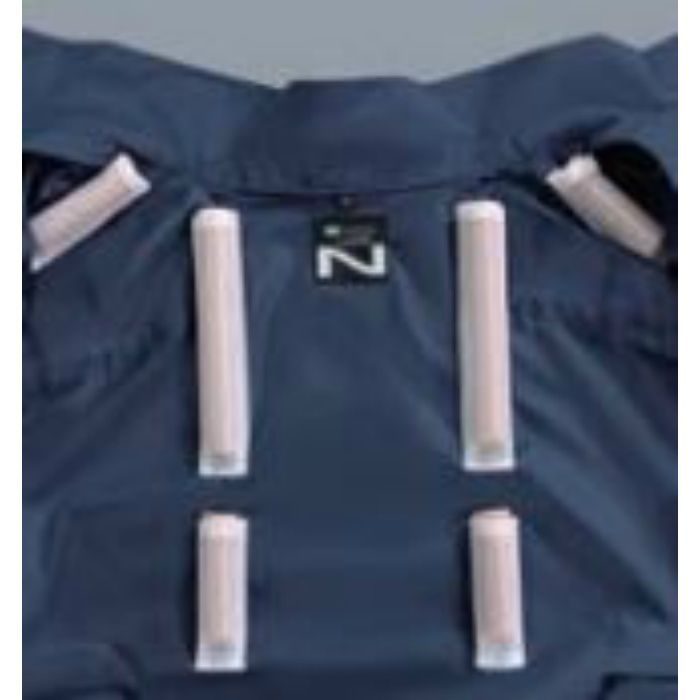 NA-2011 NクールⓇウェア 綿100％薄手 タチエリ 服単品 ライトブルー L