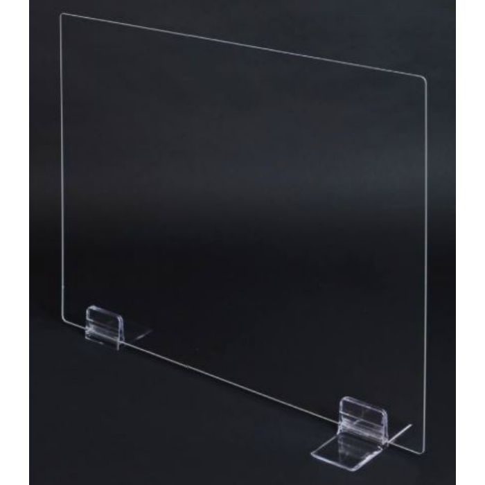 WFL288 クリアパーテーションボード75 厚み5mm×幅750mm×高さ600mm