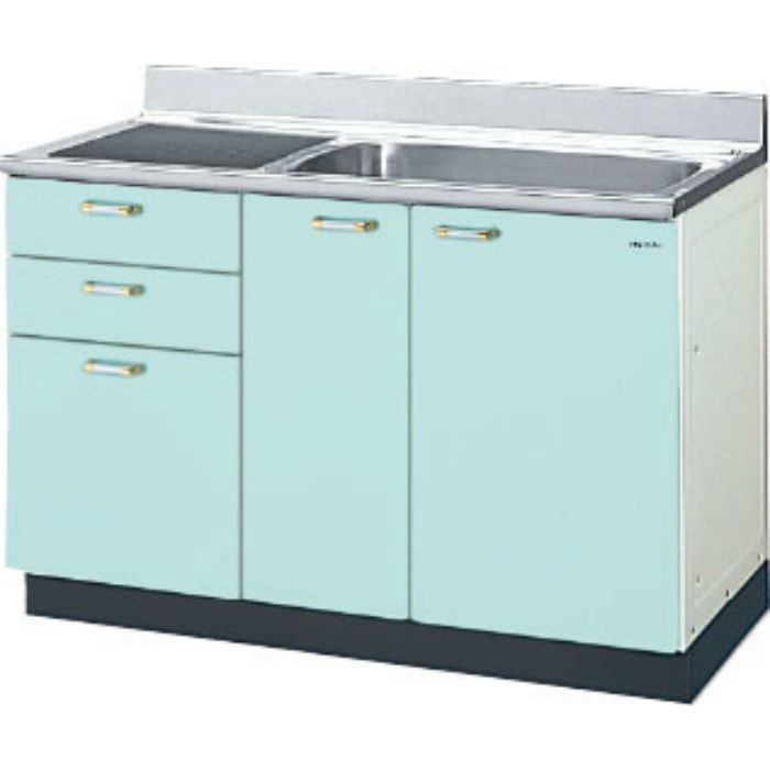 GPL2S-120ATL セクショナルキッチン ホーロー製キャビネット エクシィ 