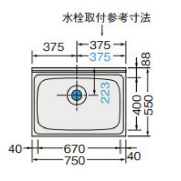 GSE-S-75MNT セクショナルキッチン 木製キャビネット・GSシリーズ