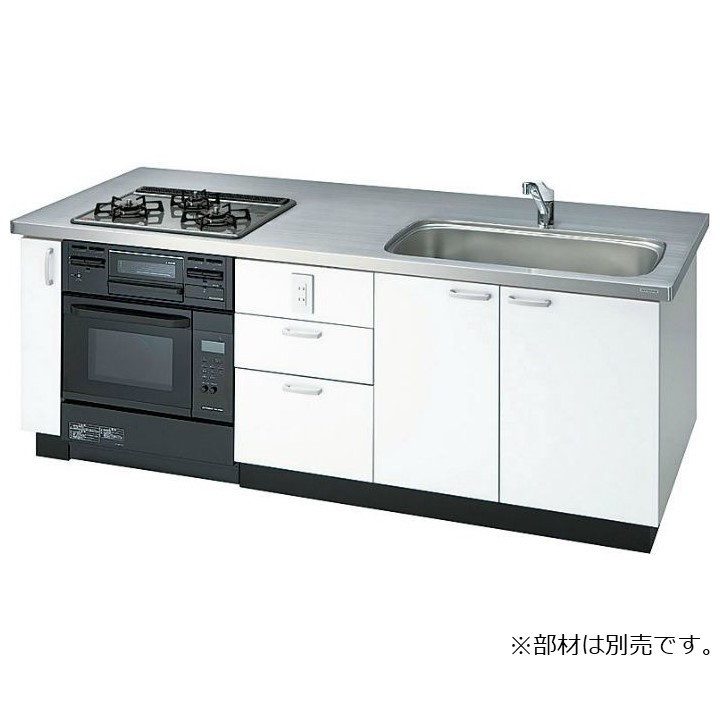 ETSACR217QW109R 調理実習台 ET型教師用 CRタイプ 高さ80cm×奥行75cm