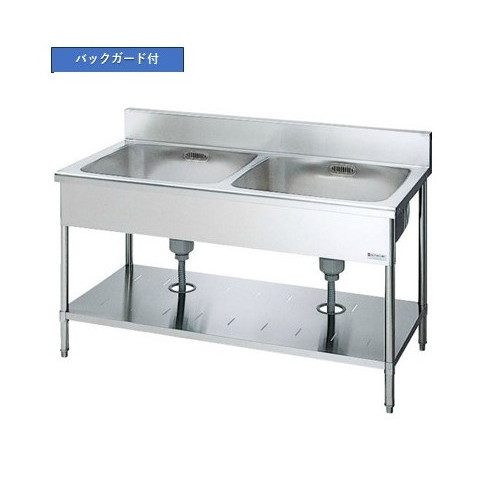 オーダーメイド 業務用二層式シンク・ガス台
