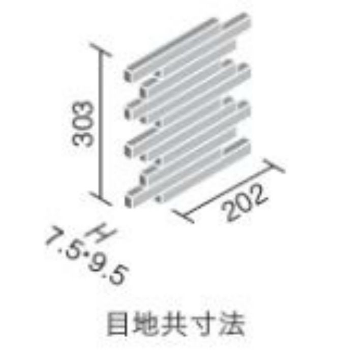 ECP-2520NET/BRN12 エコカラットプラス ブルックリンボーダーⅡ