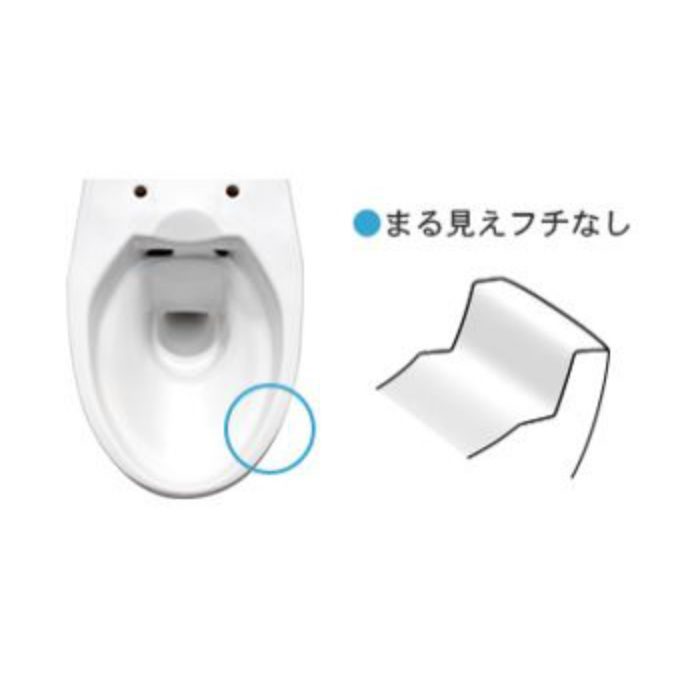 【便器のみ】SC8091-SGC/LR8 ValueCleanⅡ・Ⅲ(バリュークリン) 寒冷地用 床排水200 ピンク