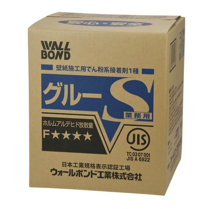 グルーS 18kg 希釈使用タイプ 【10ケース/セット】 ウォールボンド工業