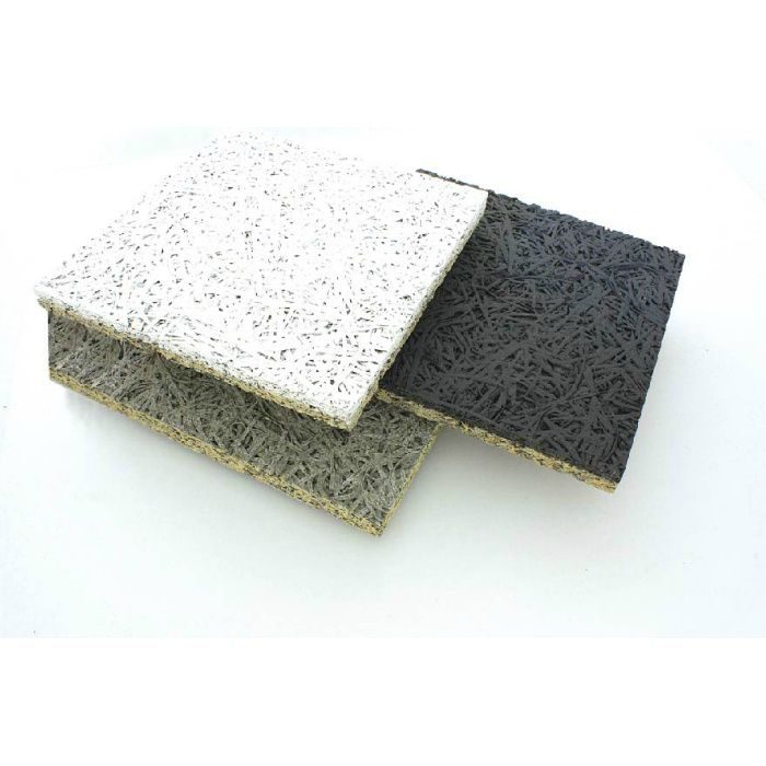 ISボード 内装用 Aタイプ:表面中木目 30mm×910mm×1820mm アイボリー 2枚/セット ※チャーター便・別途送料
