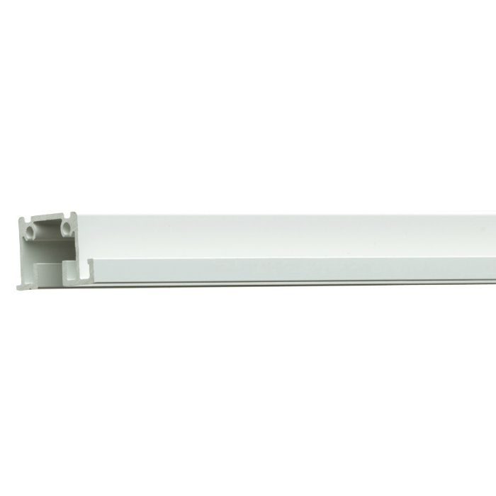 828473 ピクチャーレールL-3 9.5mmネジ穴あり 2.00m ホワイト