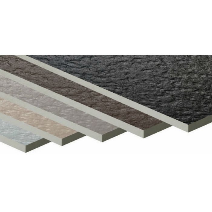 ER636AG エンボスカラー カラー軒天ボードエンボスカラー リップル・無孔 6mm×910mm×1820mm アンバーグレー 30枚/組