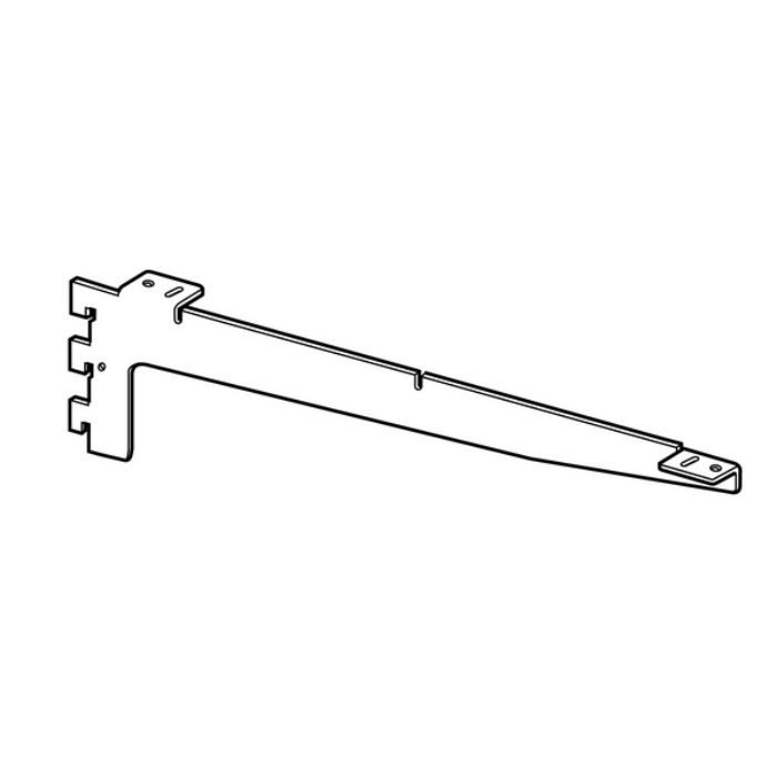 B-138-150-3 フォールドブラケット 中間受け専用 木棚専用 呼び名150 クローム ロイヤル【アウンワークス通販】