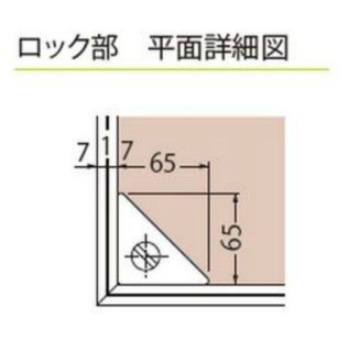 MSXM-M-450 ハンドル付 フロアーハッチ 充填用 密閉型（防水・防臭形