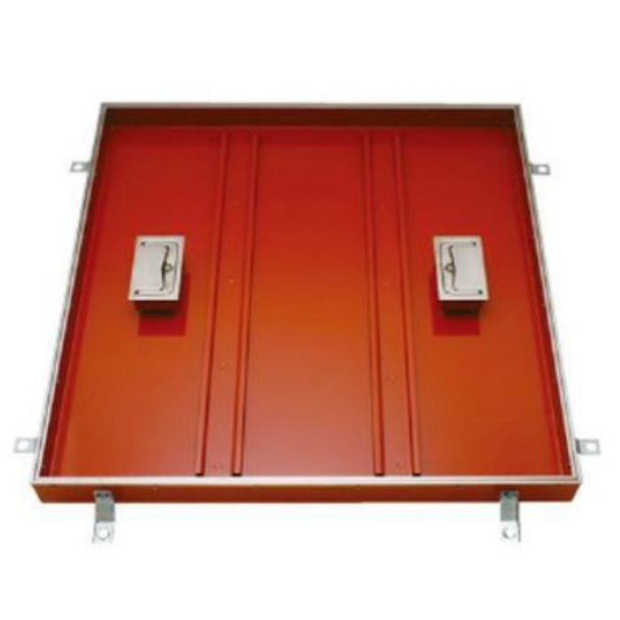 MTSS-M-600×1200 フロアーハッチ 充填用 一般形 スチール製ステンレス目地 把手ロック式