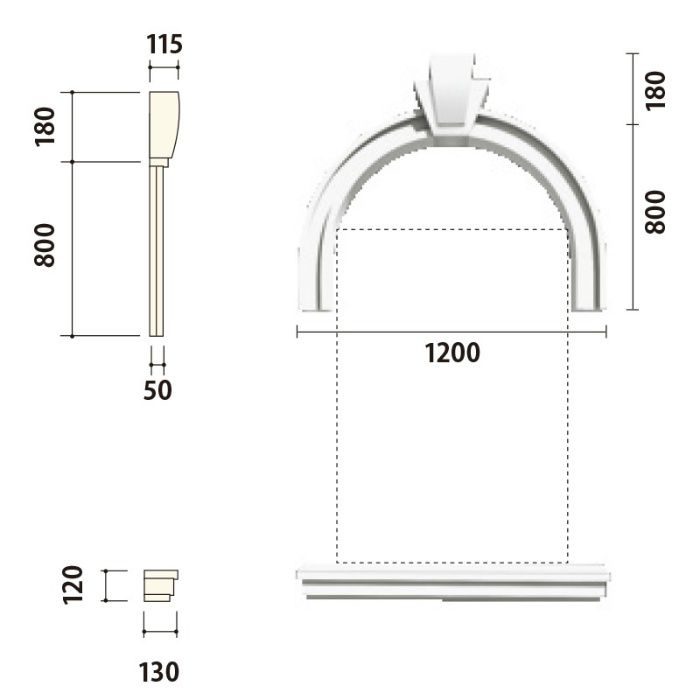 SLC53U サンライトモール 1200×980mm ウレタン仕上げ 発泡スチロール【セール開催中】