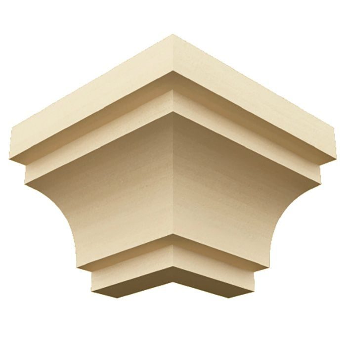 AC461S 早技サンメント 内装用 木製トメ加工材 カバータイプ 出隅材（64×64） 111×111×71mm