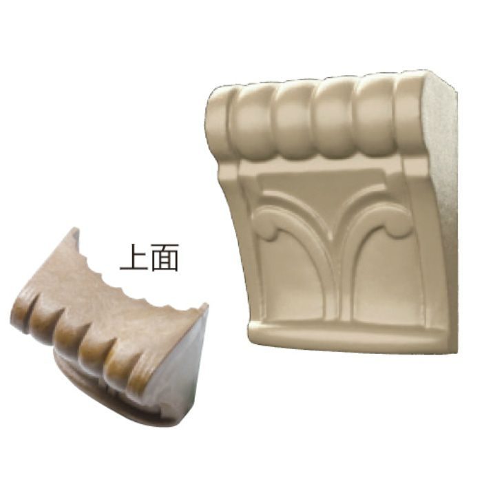 ACT307S 早技サンメント 内装用 プラスチック製コーナートロン 十字型タイプ 82×67×47mm 4個セット
