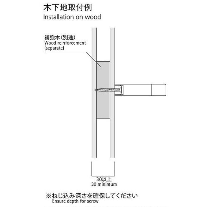 UT-273-90G-DCP 戸当たり 壁･ドア付タイプ ブラス ダルクロム＋ゴム グレー