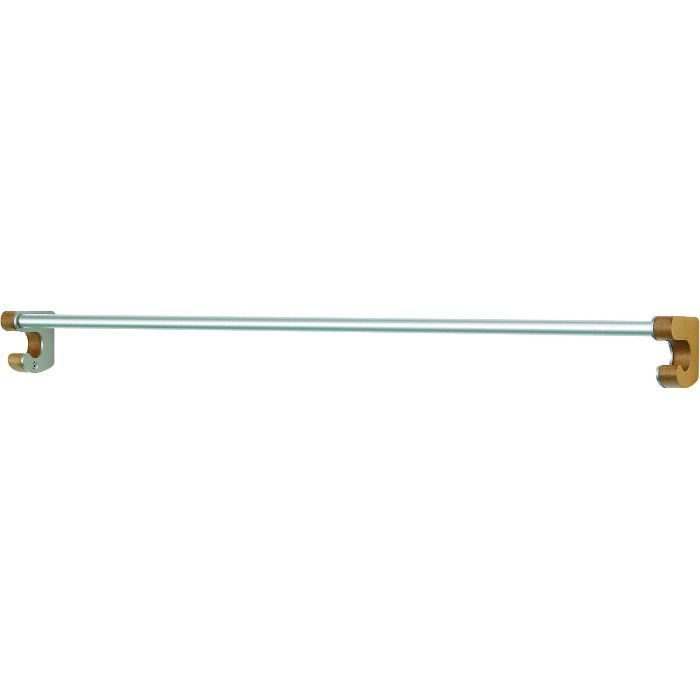 MR4287 フック付パイプハンガー 660mm ナチュラル
