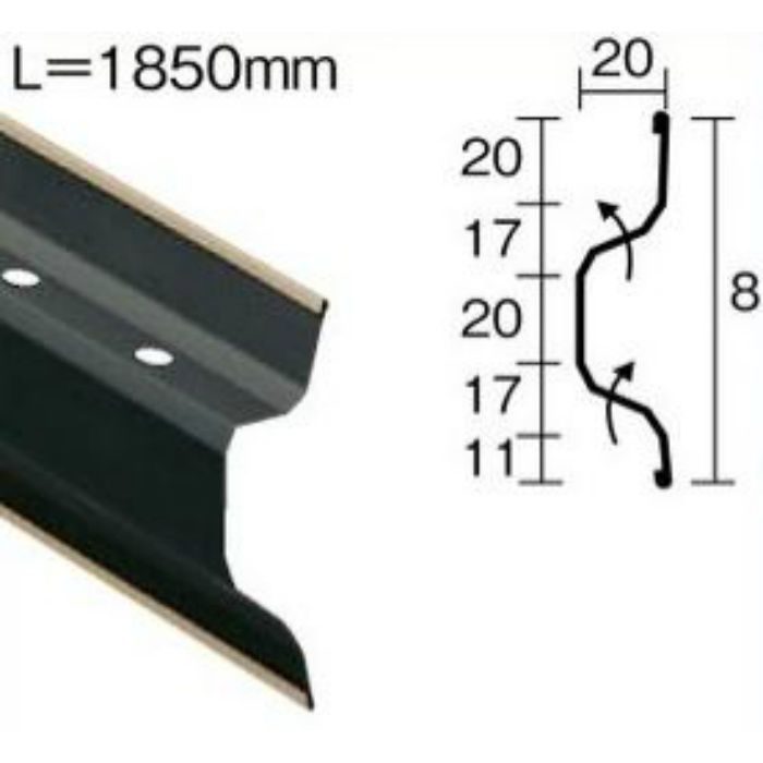 BFS-001 使用施工部材 通気役物 ファイヤーストップ 5mm・15mm金具 10本入り