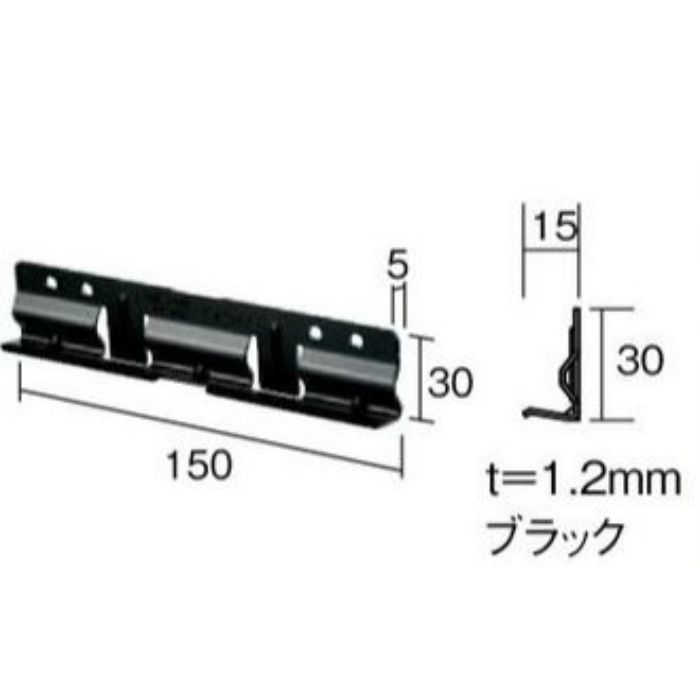 BTK-D10 使用施工部材 縦張り 受け金具 20個入り