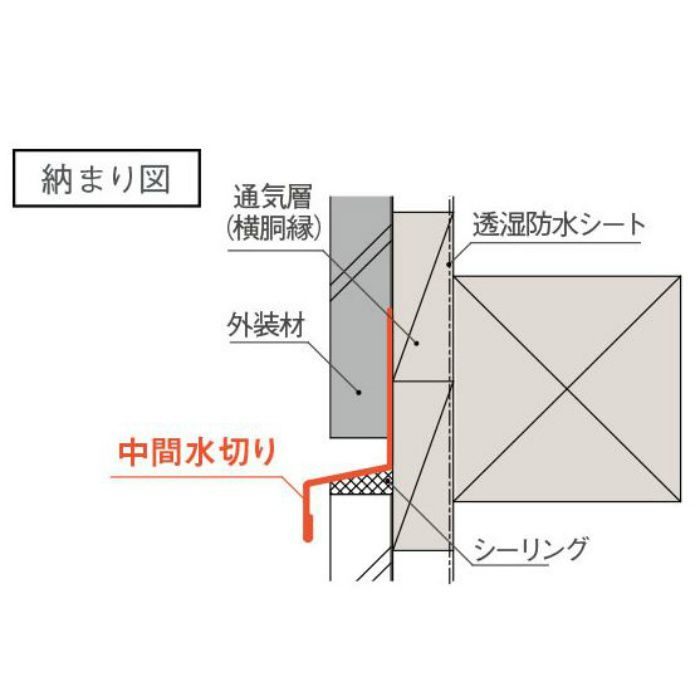 WSF-CS25-BK 中間水切り ブラック