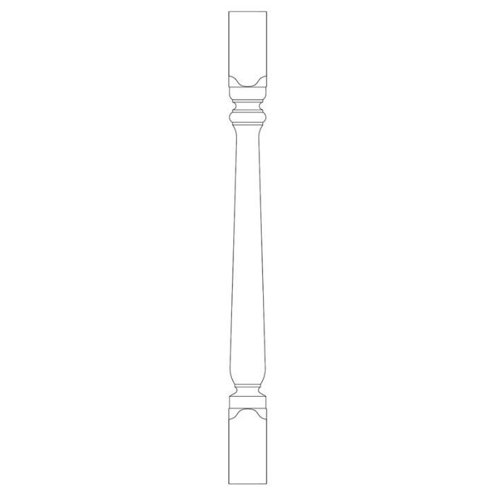 【入荷待ち】PS170607AY 木製サンピューラ 内装用 子柱 No.17 60×60×750mm アユース材