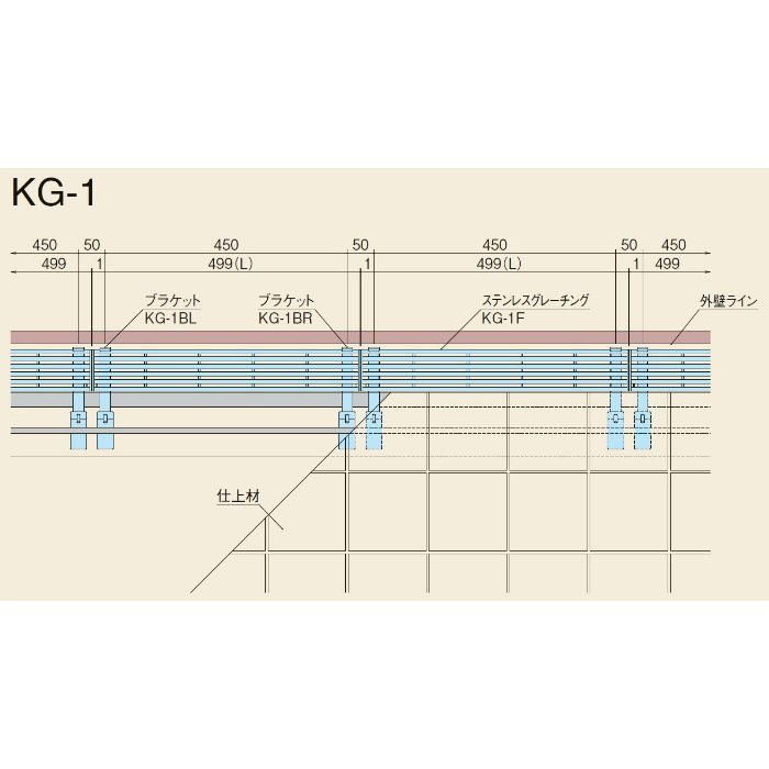 KG-1 換気用 グレーチング