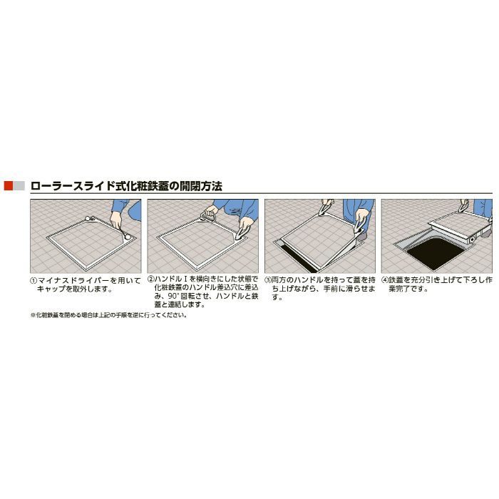 MSID-1NHS-300 インターロッキングブロック用 化粧鉄蓋