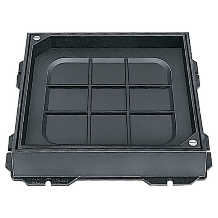MID-1-500 インターロッキングブロック用 化粧鉄蓋
