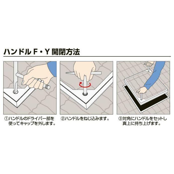 MID-1-500 インターロッキングブロック用 化粧鉄蓋