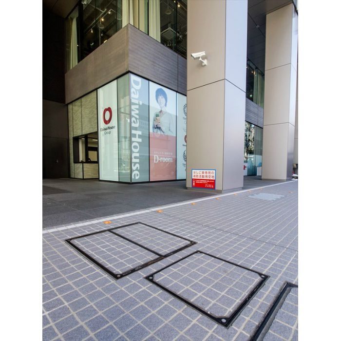 MID-1-500 インターロッキングブロック用 化粧鉄蓋