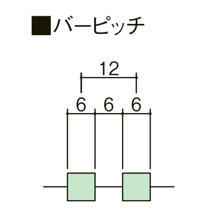 CXTU-1-12 極細目U字溝用 平行グレーチング（オクト・イー）