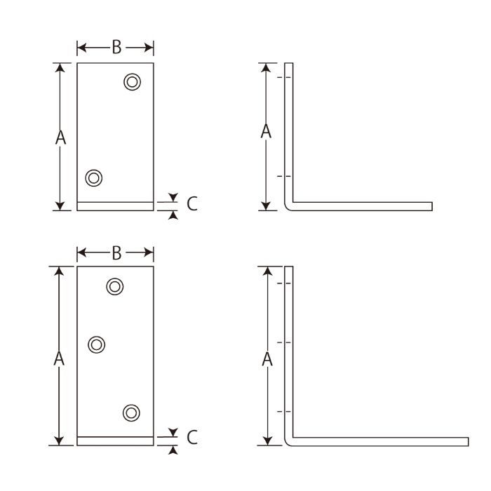 SH-RTA200-300 建物設備付属金物 ユニクロワイド金折 300 清水【アウン