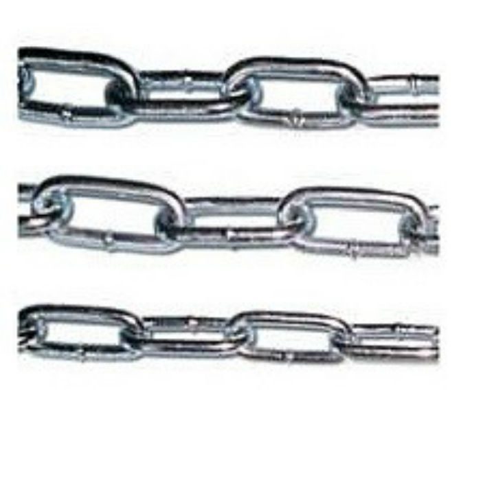SR-5.5 建物設備付属金物 鉄ユニクロショートリンクチェーン 5.5mm×30m