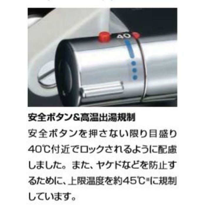 BF-2146TKSD INAX サーモスタット付シャワーバス水栓 エコフルスプレーシャワー ヴィラーゴ 一般地用【LIXIL】