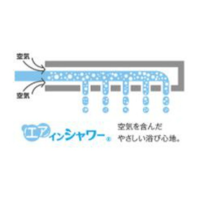 TMJ48E 定量止水式台付サーモスタット水栓 エアインシャワー【TOTO 