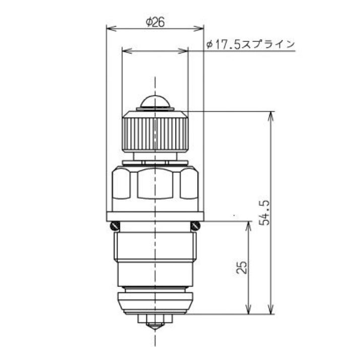 TH673R バルブ部