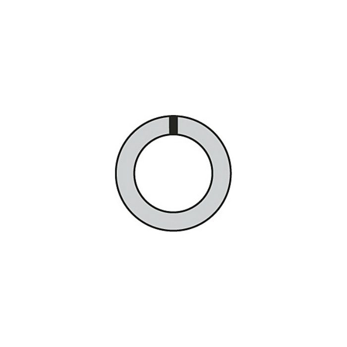 S1B-19-2700-3 ラウンドスリットB19 2700mm クローム