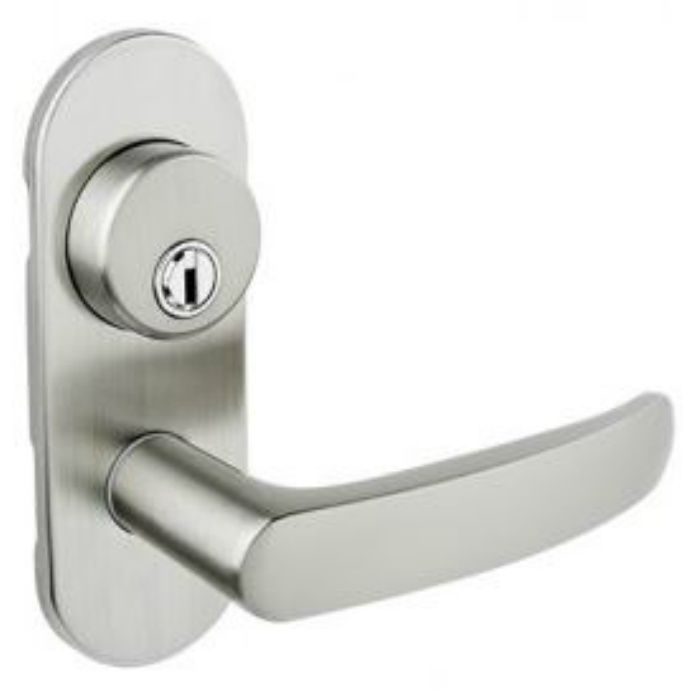 TXS-1H22 室内用レバーハンドル GM 1Hレバー小判座シリンダー付間仕切