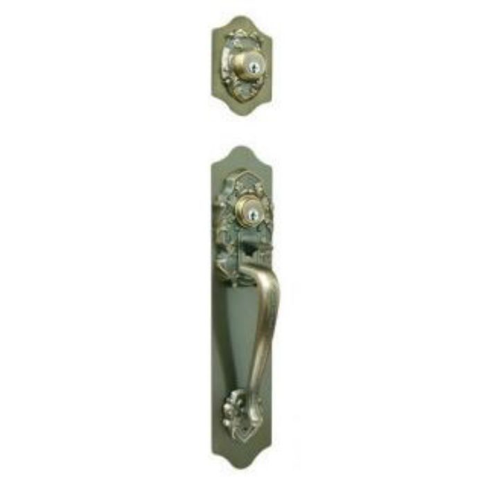 924066 古代ツーロックケースロック取替錠 バックセット60mm AB