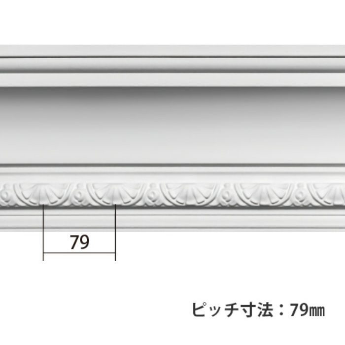 EA326 エレガンスPU製 内装用 モールディング ［171×139］ 2300mm【セール開催中】