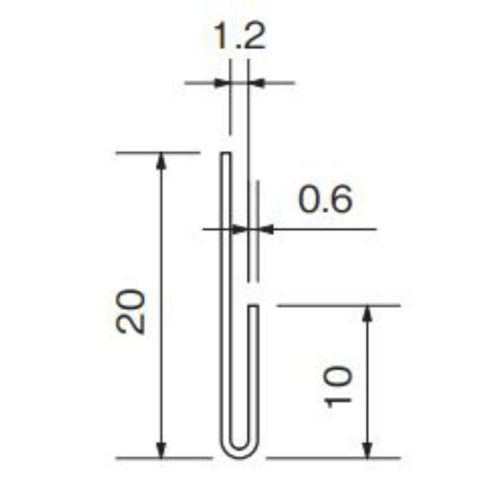 04991 ステン バリ隠し HL 1.2×2000mm 10.～1.2mm用